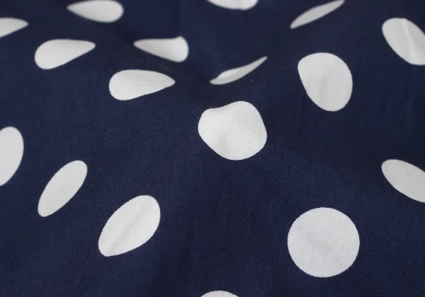 COMME des GARCONS Dot Printed Round Collar Shirt K-171151_014