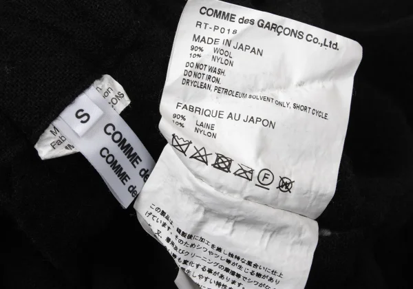 COMME des GARCONS Wool Nylon Shorts K-171155_010