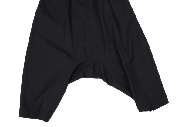 COMME des GARCONS Wool Pin-stripe Dropped Crotch Pants K-171156_006