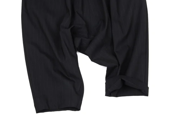 COMME des GARCONS Wool Pin-stripe Dropped Crotch Pants K-171156_007