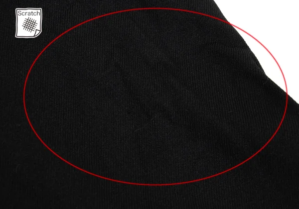 COMME des GARCONS Poly Dropped Crotch Pants K-171157_003