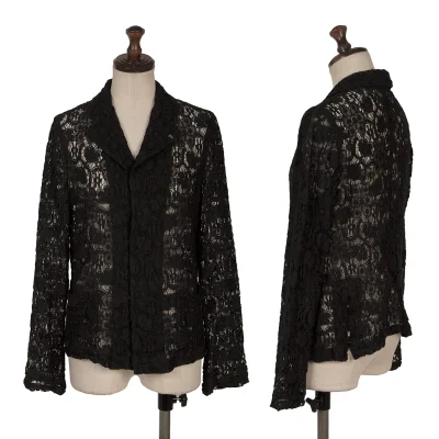 COMME des GARCONS Flower Lace Jacket