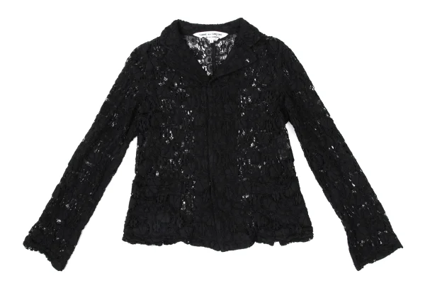 COMME des GARCONS Flower Lace Jacket K-171159_002