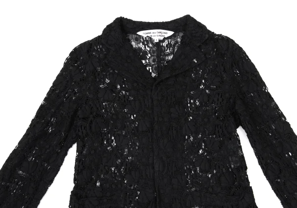 COMME des GARCONS Flower Lace Jacket K-171159_003