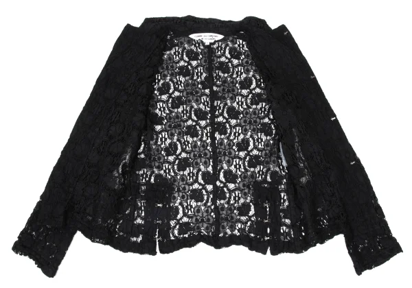 COMME des GARCONS Flower Lace Jacket K-171159_015
