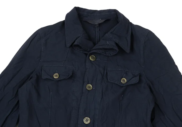 COMME des GARCONS Dyed Fold Layered Jacket K-171160_003