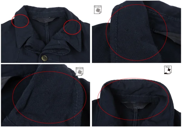 COMME des GARCONS Dyed Fold Layered Jacket K-171160_004