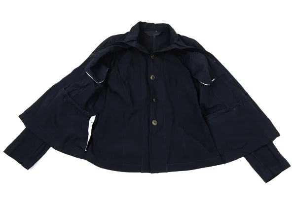 COMME des GARCONS Dyed Fold Layered Jacket K-171160_014