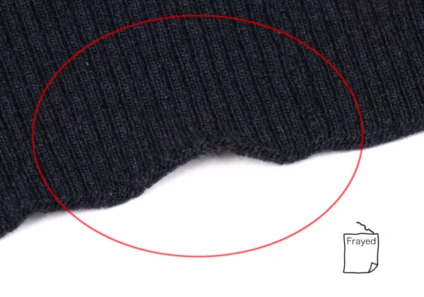 COMME des GARCONS Wool Glitter Line Knit Stole K-171169_004