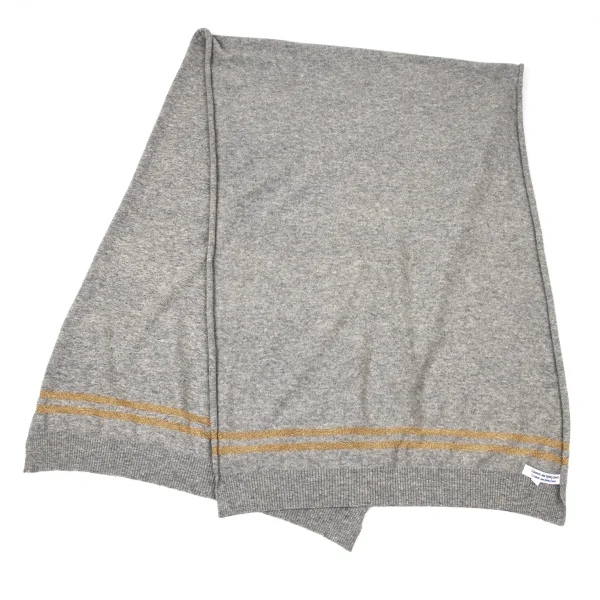COMME des GARCONS Wool Glitter Line Knit Stole K-171170_003