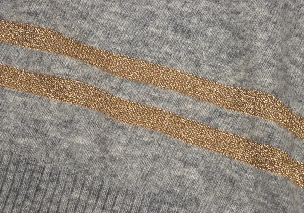 COMME des GARCONS Wool Glitter Line Knit Stole K-171170_004