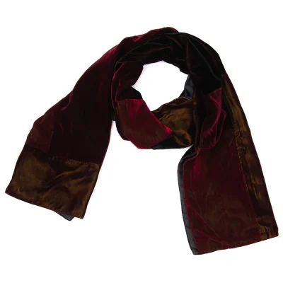 COMME des GARCONS Velour Patchwork Stole