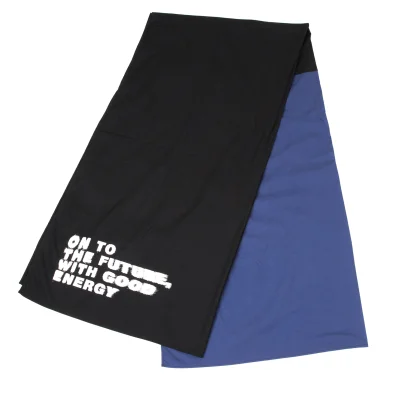 COMME des GARCONS Message Print Stole