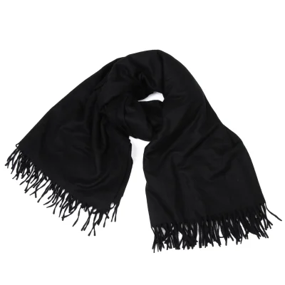 ISSEY MIYAKE Large Wool Fringe Stole