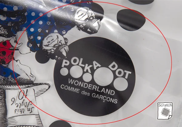 COMME des GARCONS 2013Xmas Alice in Wonderland PVC Bag K-171174_009