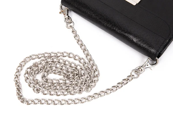 COMME des GARCONS Chain Shoulder Leather Wallet K-171175_008