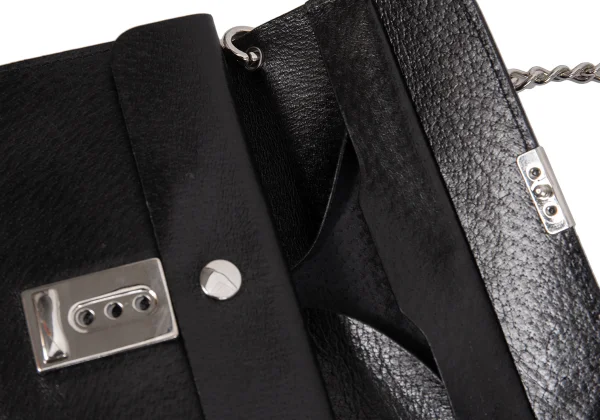 COMME des GARCONS Chain Shoulder Leather Wallet K-171175_009