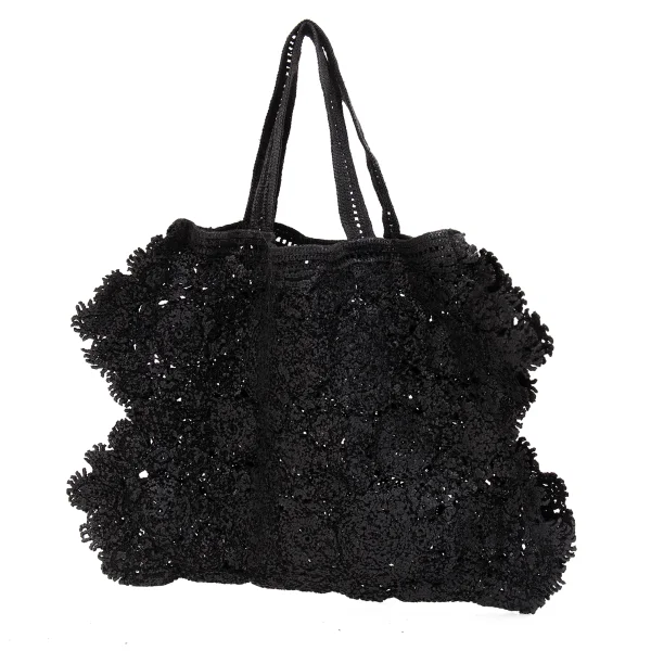 CABANE de ZUCCA Lace Mini Bag Black  K-171177_001