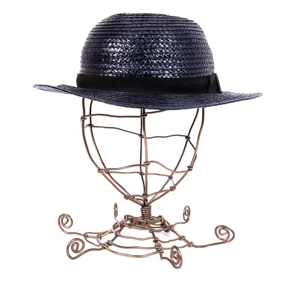 Y's Coated Straw Bowler Hat K-171179_002