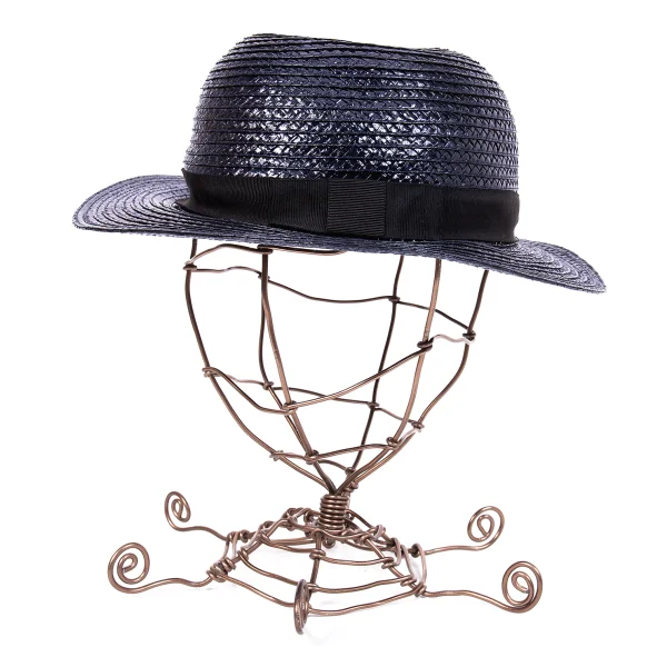 Y's Coated Straw Bowler Hat K-171179_003