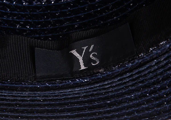 Y's Coated Straw Bowler Hat K-171179_009