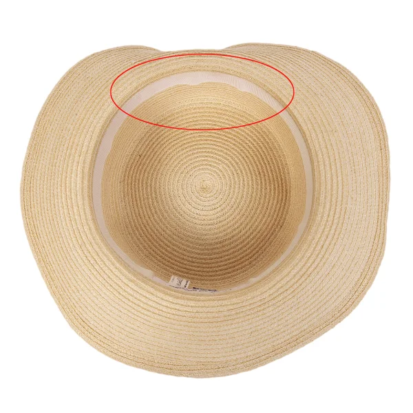 COMME des GARCONS×STEPHEN JONES Roll Up Straw Hat K-171180_007