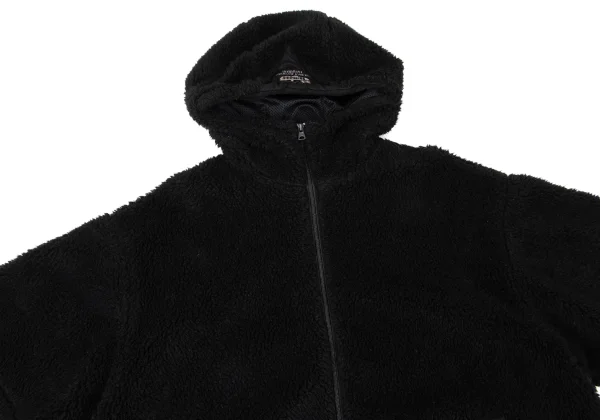 is-ness×YETI Oversized Hooded Boa Jacket K-171184_003