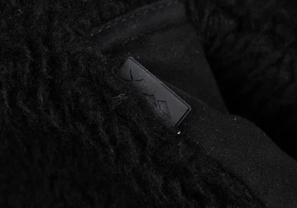 is-ness×YETI Oversized Hooded Boa Jacket K-171184_009