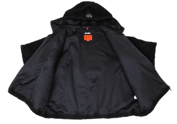 is-ness×YETI Oversized Hooded Boa Jacket K-171184_011