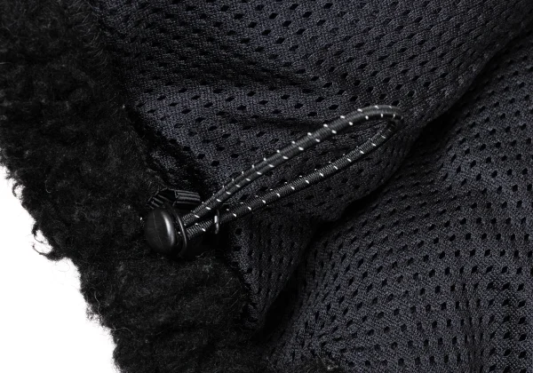 is-ness×YETI Oversized Hooded Boa Jacket K-171184_012