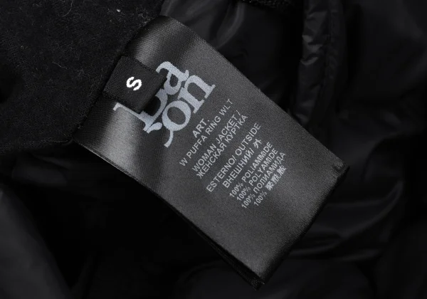 Bacon PUFFA RING WLT Stand-Collar Down Jacket K-171185_017