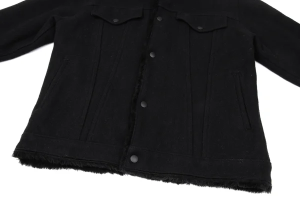 Johnson Woolen Mills Fleece-lined Trucker Jacket K-171186_008