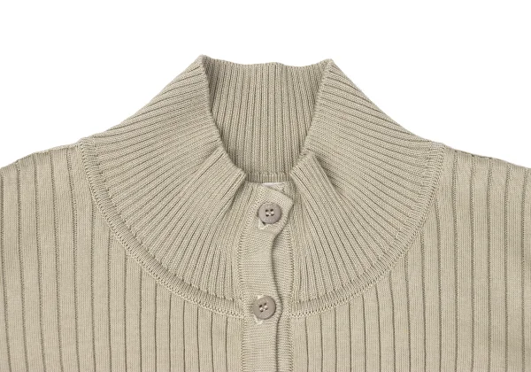 yoshie inaba Cotton Rib Knit Cardigan K-171192_004