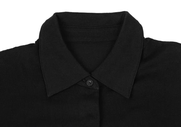 yoshie inaba Silk Cotton Knit Polo Shirt K-171193_004