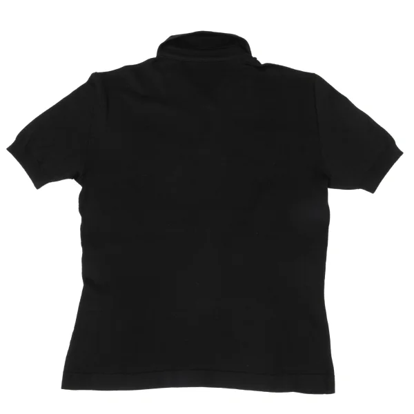 yoshie inaba Silk Cotton Knit Polo Shirt K-171193_010