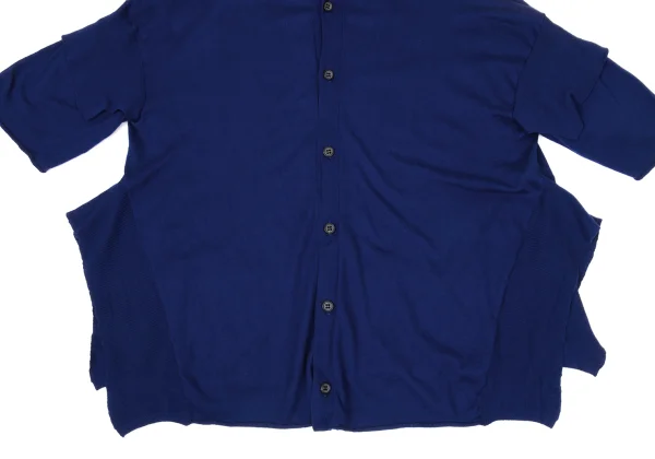 Y's Silk Rayon Layered Sleeves Knit Cardigan K-171198_008