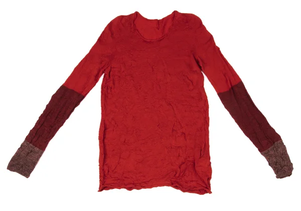 Y's Wool Washer Knit Sweater K-171200_002
