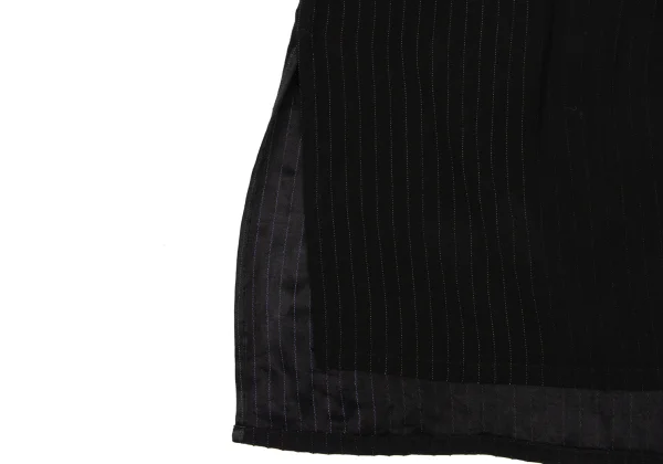 Y's Rayon Striped Sleeveless Shirt Dress K-171202_010