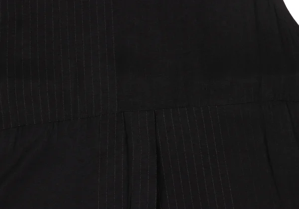 Y's Rayon Striped Sleeveless Shirt Dress K-171202_013