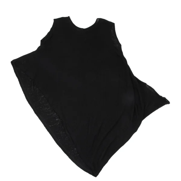 Y's Linen Asymmetrical Sleeveless Knit Tunic K-171204_010