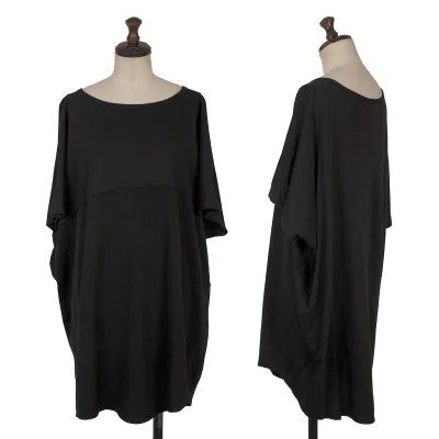 Y's Mixed-material Raglan Short-sleeve Tunic
