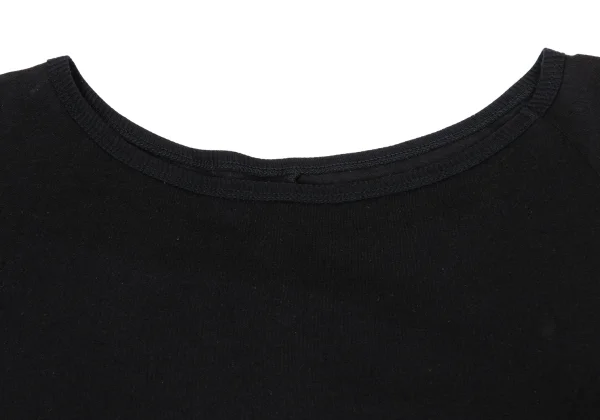 Y's Mixed-material Raglan Short-sleeve Tunic K-171206_004