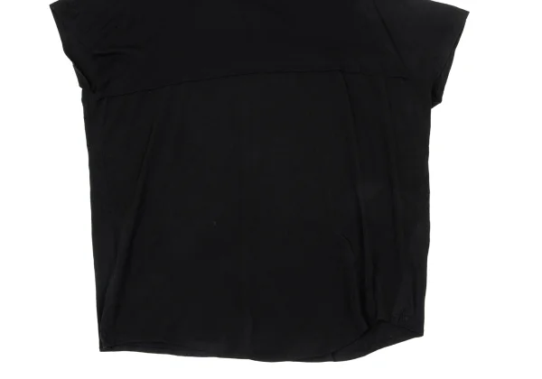 Y's Mixed-material Raglan Short-sleeve Tunic K-171206_006