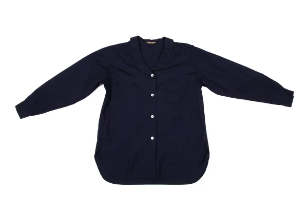 Y's Cotton Shawl Collar Blouse K-171208_002