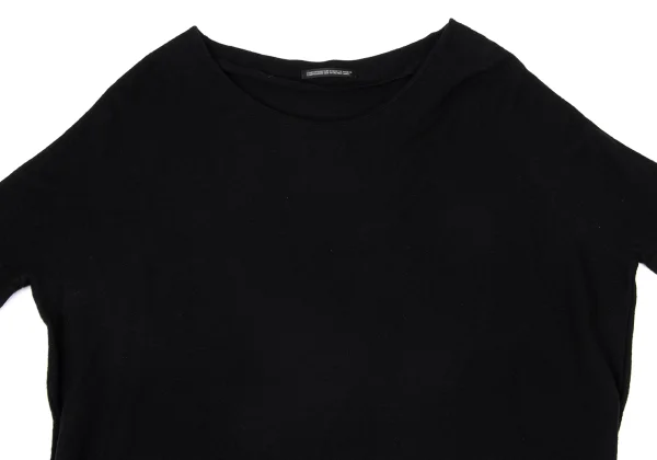 Y's Roll-up Sleeve Wool Knit Top K-171210_003