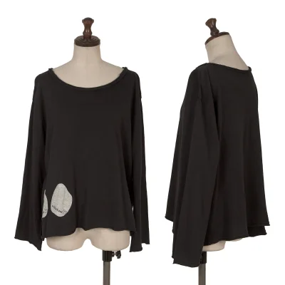 Y's Cotton Dot Printed T Shirt