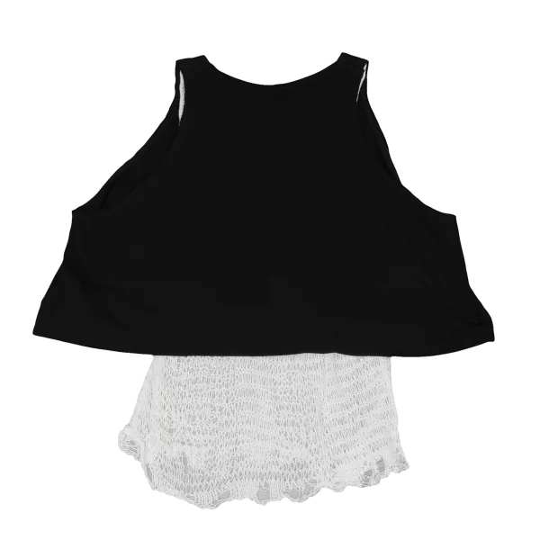 Y's Mesh Knit Layered Sleeveless Top K-171214_009