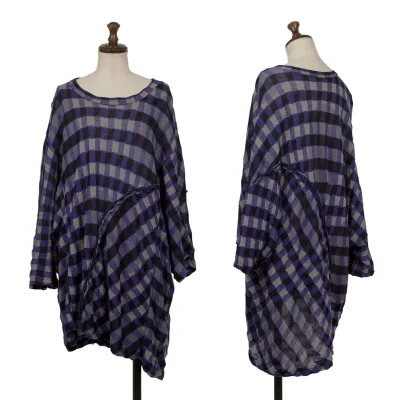 Y's Outseam Switching Wide Knit Top