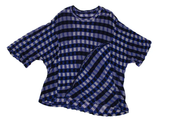 Y's Outseam Switching Wide Knit Top K-171216_002