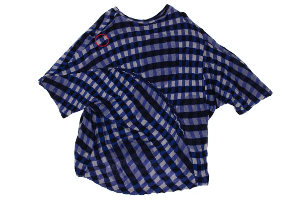 Y's Outseam Switching Wide Knit Top K-171216_010